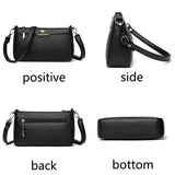 Retro Striped Women's Shoulder Bag Solid Summer Messenger Sac