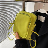 Women's PU Leather Crossbody Shoulder Bag Lady Phone Purse