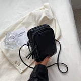 Women's PU Leather Crossbody Shoulder Bag Lady Phone Purse