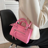 Handheld Bag Female Summer Spice Girl Bag Texture Small Versatile