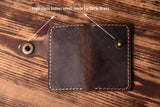 Leather Key Holder Men Women Smart Key Case Organizer