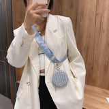 Heart Bag Women 3pcs Set Handbag Shoulder Bag Chain Wide Strap Messenger Bags