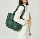 High Capacity Down Bag Fall Winter Shoulder Crossbody Handbag
