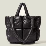High Capacity Down Bag Fall Winter Shoulder Crossbody Handbag