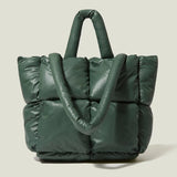 High Capacity Down Bag Fall Winter Shoulder Crossbody Handbag