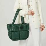 High Capacity Down Bag Fall Winter Shoulder Crossbody Handbag