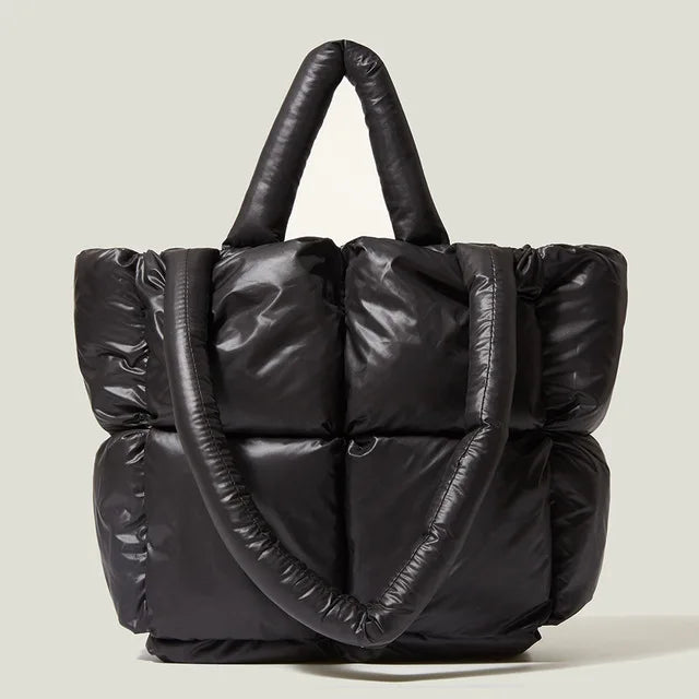 High Capacity Down Bag Fall Winter Shoulder Crossbody Handbag