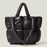 High Capacity Down Bag Fall Winter Shoulder Crossbody Handbag