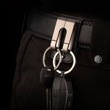 High-Grade Belt Key Clip Holder Waist Hanging Chain Belt Key Ring Holder