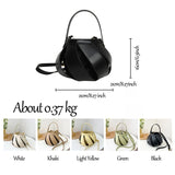 Summer Bucket Crossbody Bag Hollow Out Women Handbags