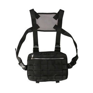 Hip Hop Chest Rig Bag Punk Men Chest Bag Streetwear Vest Functional Tactical Mil