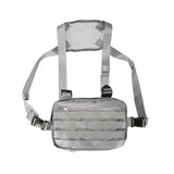 Hip Hop Chest Rig Bag Punk Men Chest Bag Streetwear Vest Functional Tactical Mil