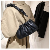 Fold Cloud Underarm Bag Female Autumn Shoulder Bag