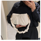 Fold Cloud Underarm Bag Female Autumn Shoulder Bag