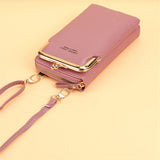 Women's Small Crossbody Bag Matte Leather Mini Shoulder Messenger Bag