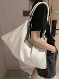 Soft Leather Large Shoulder Bag Women's Casual Messenger Bag