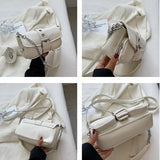 Lady Shoulder Bag PU Leather Chain Mobile Wallet Casual Women's Messenger Bag