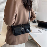 Lady Shoulder Bag PU Leather Chain Mobile Wallet Casual Women's Messenger Bag