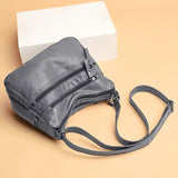 Large Capacity Women's Shoulder Bags Casual Multilayer Handbags
