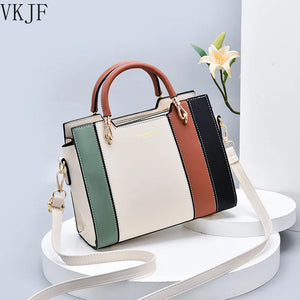 Leather Crossbody Bag for Women Large Capacity Shoulder Tote