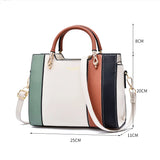 Leather Crossbody Bag for Women Large Capacity Shoulder Tote