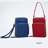 Leather Messenger Bags Women Clutch Mini Crossbody Shoulder Bag