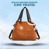 Soft Corduroy Leather Zipper Shoulder Handbag Large Capacity Casual Lady Tote