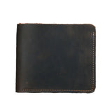 Men's Vintage Leather Wallet Small Purse Money Pouch Gift For Man