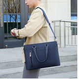 Men's Tote Bag Briefcase Casual Transverse Man Shoulder Bags Waterproof