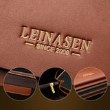 Men's Long Wallet Organizer PU Leather Double Zip Money Pocket Clutch Bag