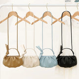 Mini Pleated Crossbody Bag Women's Small Handbag
