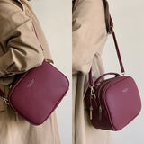 Mini Shoulder Bag Women Soft PU Leather Tote Handbags Crossbody Messenger Bags
