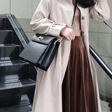 Women Square Handbag Crossbody Tote Bag