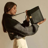 Women Square Handbag Crossbody Tote Bag