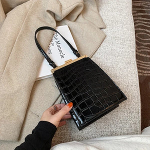 Stone Pattern Crossbody Bag Small Handbag