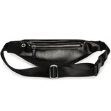 PU Leather Fanny Pack Men Waist Bag Adjustable Belt Bag Male Heuptas High Bum