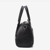 PU Leather Handle Bag For Women Middle-aged Shoulder Bags