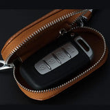 PU Leather Key Wallets Unisex Zipper Car Key Bag Mini Storage Bags