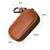 PU Leather Key Wallets Unisex Zipper Car Key Bag Mini Storage Bags