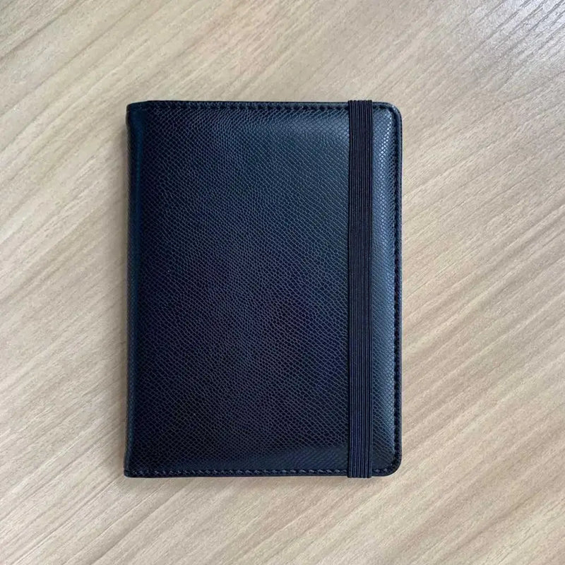 Passport Holder Document Organizer Leather Cover for Car Documents