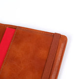 Passport Holder Document Organizer Leather Cover for Car Documents