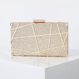 Plaid Party Purses Clutch Ladies Shoulder Hand Bag Wedding Handbags