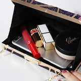 Plaid Party Purses Clutch Ladies Shoulder Hand Bag Wedding Handbags