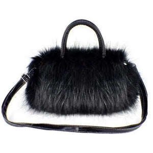 Plush Fluffy Handbag Crossbody Evening Party Prom Purse