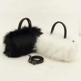 Plush Fluffy Handbag Crossbody Evening Party Prom Purse