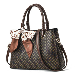 Printed Handbag One Shoulder Straddle Bag High Capacity Mom Bag