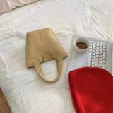 Bucket Tote Bags for Women Classic Soft Shoulder Bags