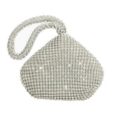 Glitter Triangle Women Handbag Rhinestone Party Bling Prom Clutch