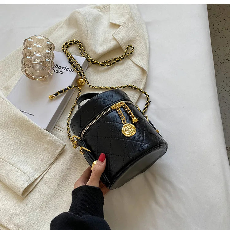 Quilted Small Crossbody Sling Bag For Women