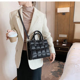 Retro Chain Women Tote Handbag High Leather Women's Shoulder Bags